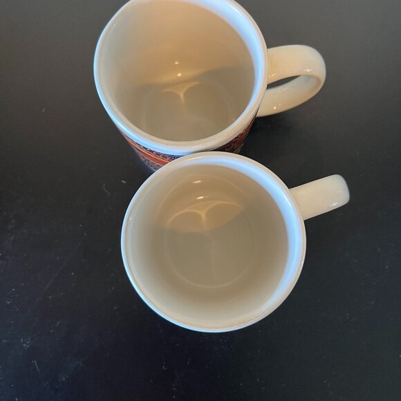 Set of 2 Australia Aboriginal Dot Painting  DreamTime Art Inspired Ceramic Mugs - Picture 13 of 14